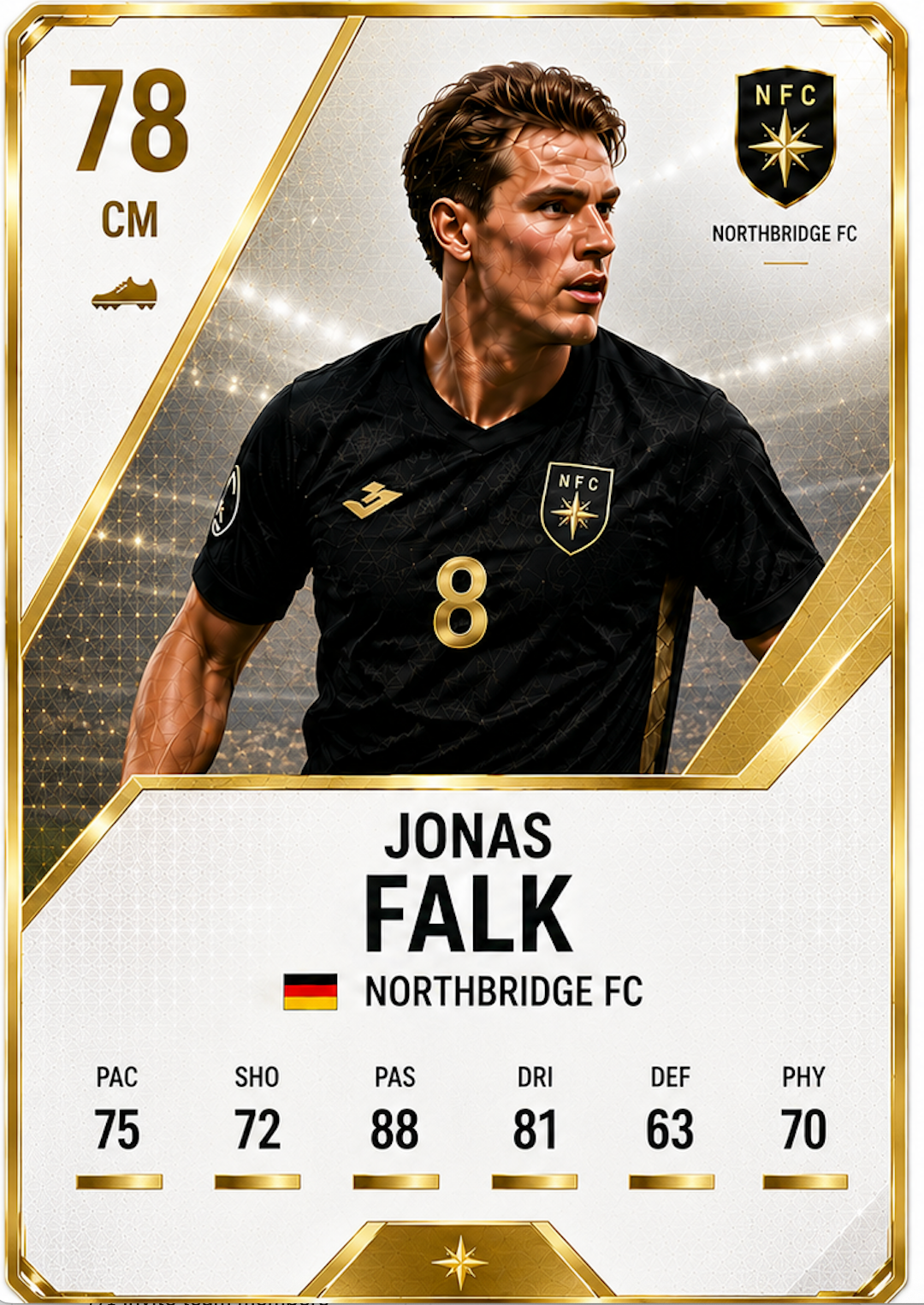 Gold Vladers player card